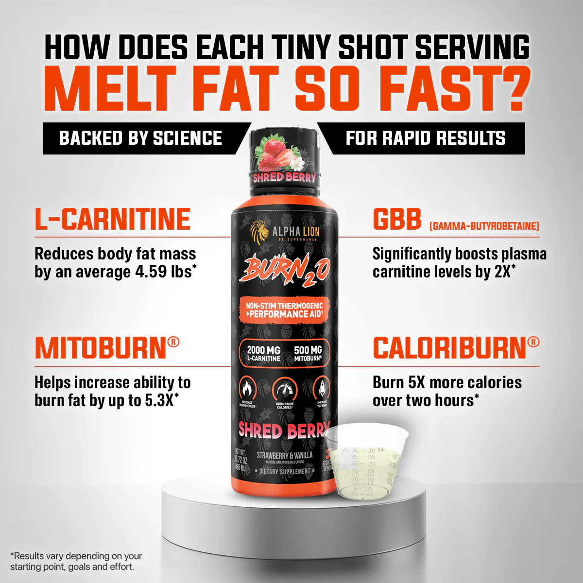 Alpha Lion Burn2.0 Stim-Free Liquid Thermogenic and Performance Aid - Image 6