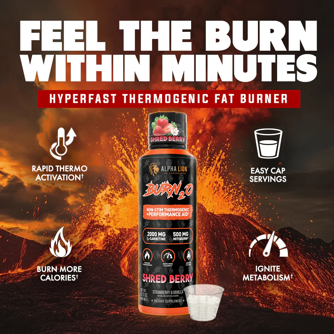 Alpha Lion Burn2.0 Stim-Free Liquid Thermogenic and Performance Aid - Image 9