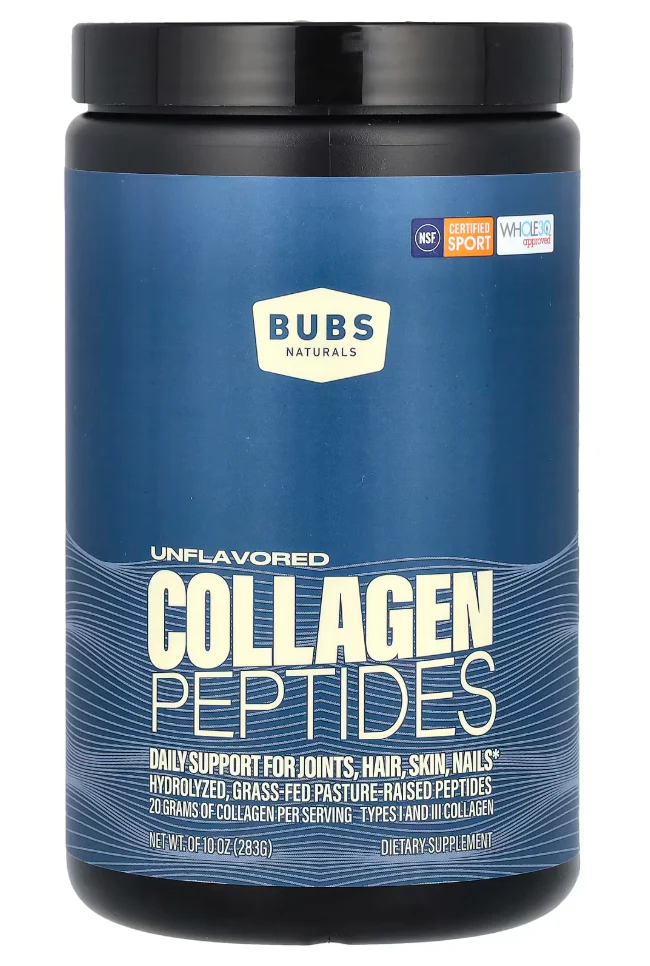 BUBS Collagen Peptides Powder - Image 5