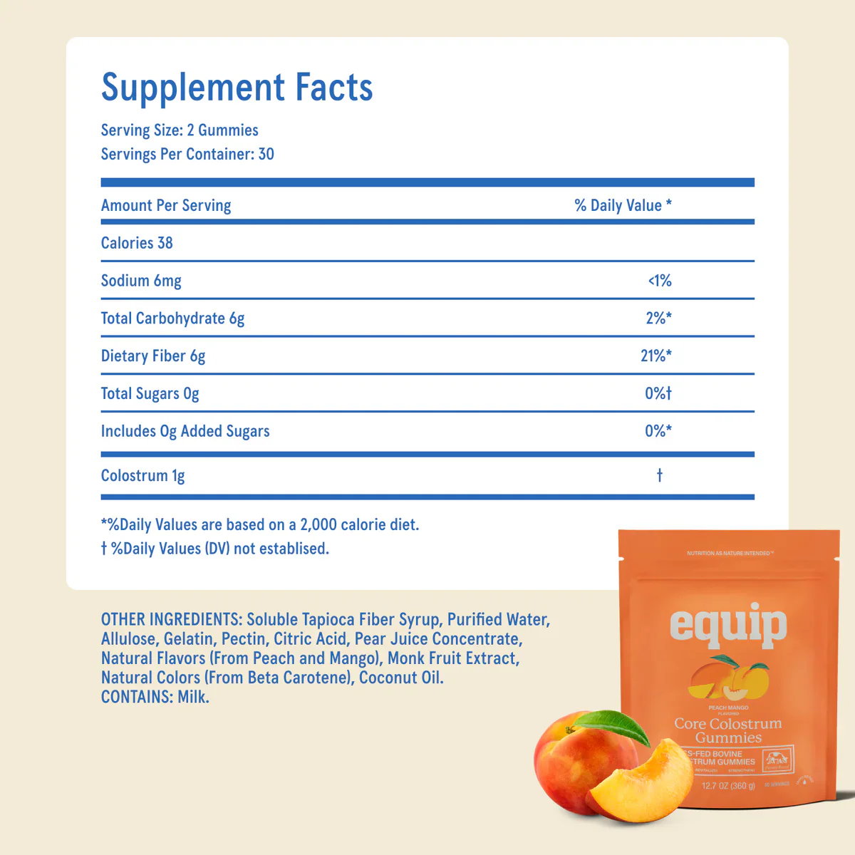 Equip Core Colostrum Gummies - Image 4