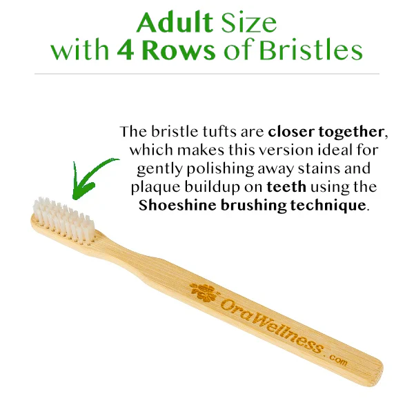 OraWellness BrushEco Sustainable Bass Toothbrush - Image 3
