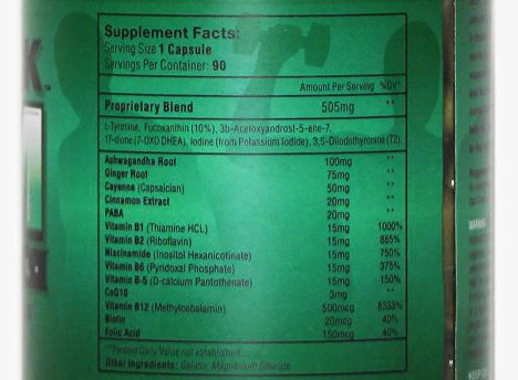 Razor Nutrition Heat Stack Natural Fat Burning Weight Loss System - Image 8