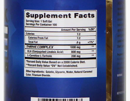 Razor Nutrition Tone Natural Fat Burner - Image 4
