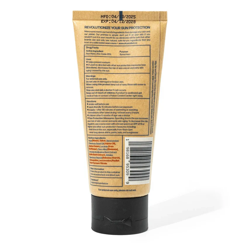 Sky & Sol Face and Body Sunscreen SPF 50 - Image 3