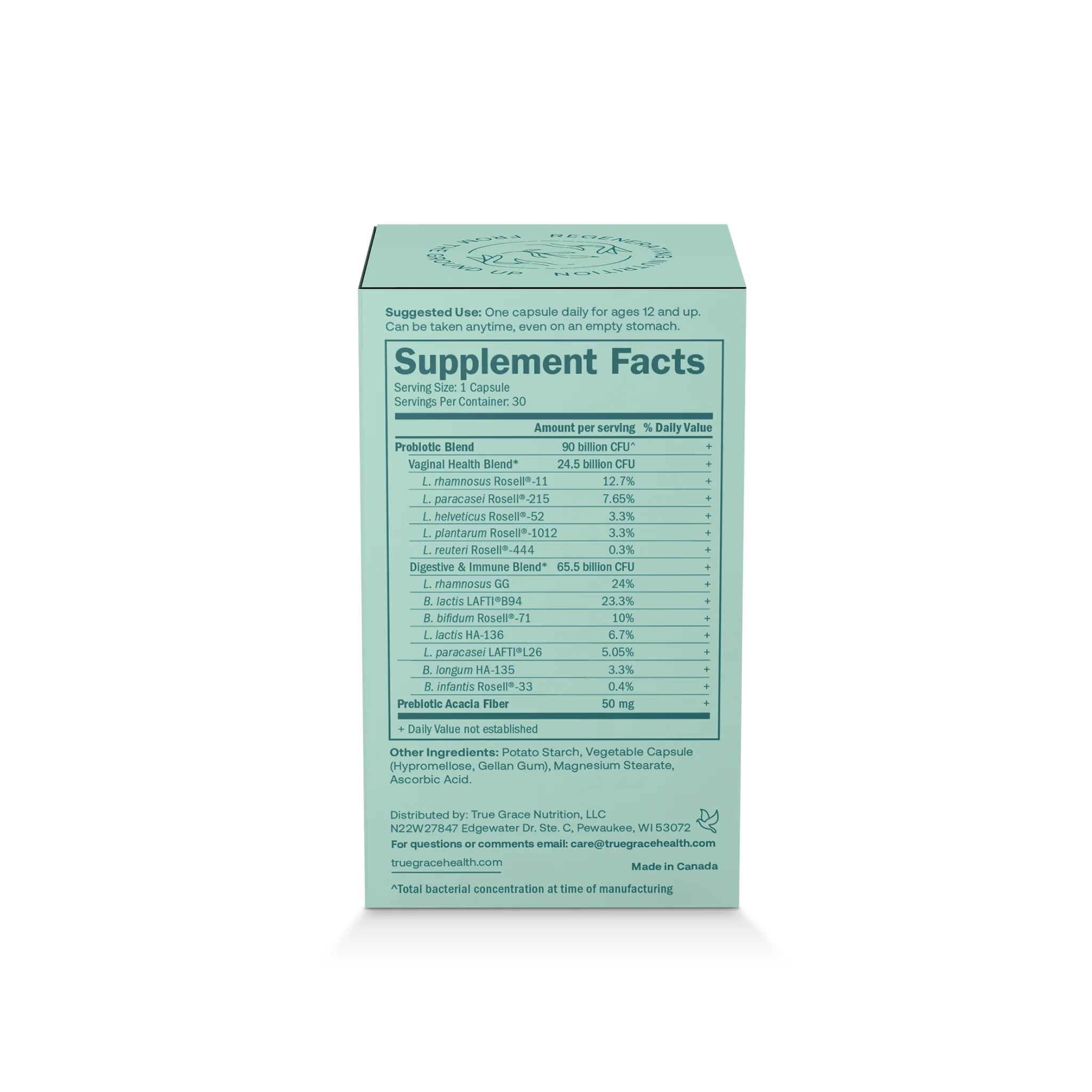 True Grace One Daily Women's Probiotic - Image 3